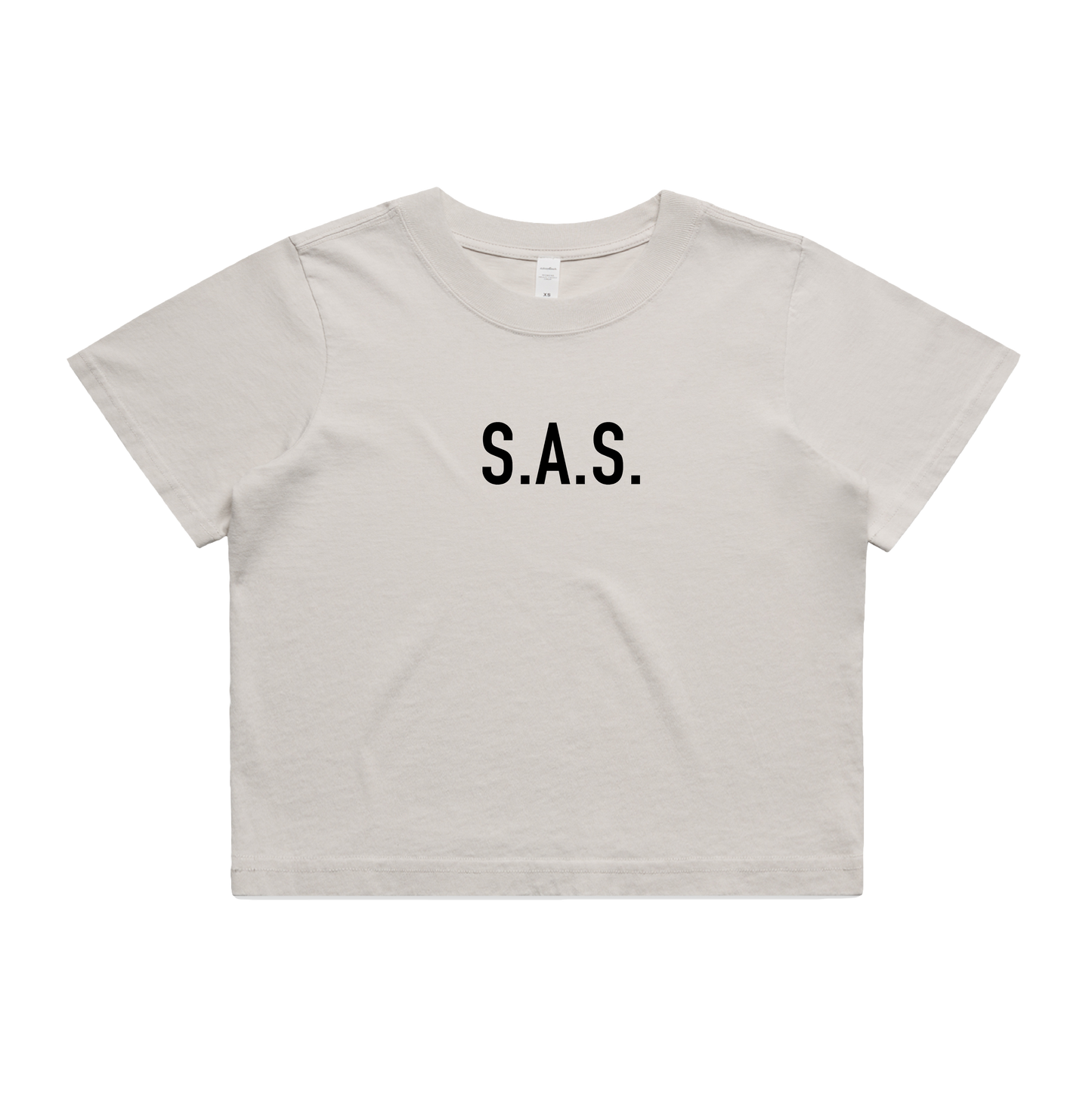 S.A.S. Womens Crop Tee