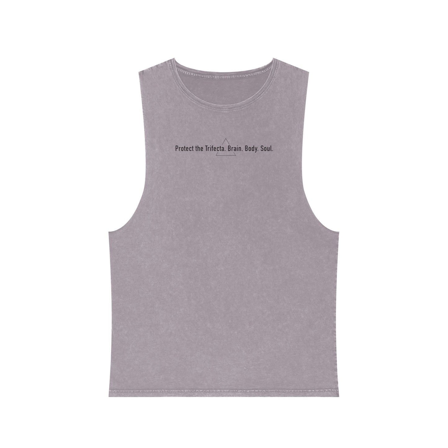 Trifecta Unisex Stonewash Tank Top