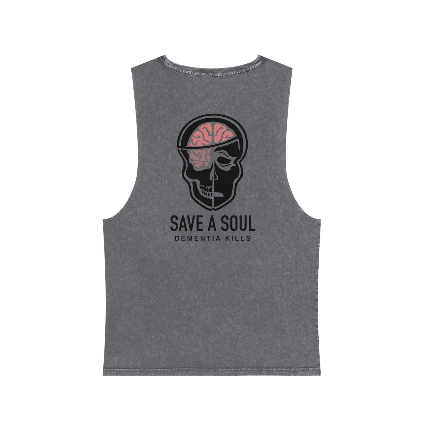 Trifecta Unisex Stonewash Tank Top