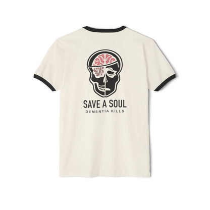 miss you, 'custom name' Unisex Ringer T-Shirt