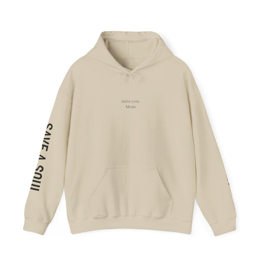 miss you, 'custom name' Unisex Hooded Sweatshirt